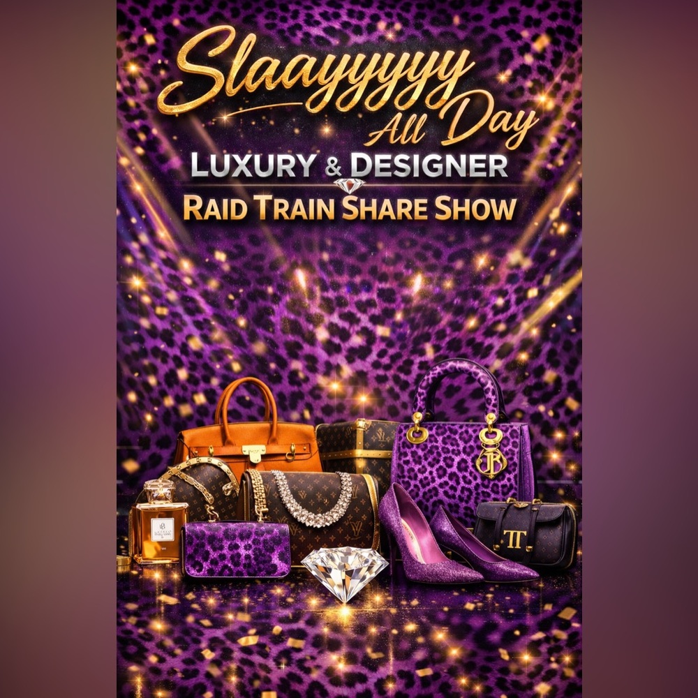 Slllaayyyyy All Day Luxury & Designer Raid Share Train